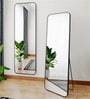 Vista Frame Floor Mirror Black Square (160 x 50) CM