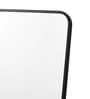 Vista Frame Floor Mirror Black Square (160 x 50) CM