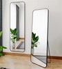Vista Frame Floor Mirror Black Square (160 x 50) CM