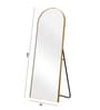 Vista Frame Gold Floor Mirror (150 x 40 CM)
