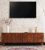 Vista Mango Wood TV Console In Provinical Teak Finish