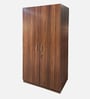 Vista Wardrobe 2 Door Wardrobe In Rose Wood Finish