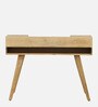 Viterbo Solid Wood Study Table In Natural Finish