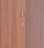 Viva Single Door Wardrobe Cincinnati Walnut Finish