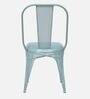 Vivaldi Metal Iconic Chair in Pastel Blue Colour (Set of 2)