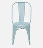 Vivaldi Metal Iconic Chair in Pastel Blue Colour (Set of 2)