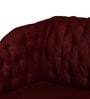 Vivanka Fabric Chaise Lounger in Maroon Colour