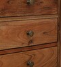 Vivant Acacia Wood 2 Door Sideboard In Scratch Resistant Natural Finish  With Drawers