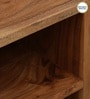 Vivant Acacia Wood 3 Door Cabinet In Scratch Resistant Natural Finish