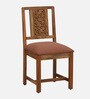 Vivant Acacia Wood 4 Seater Dining Set In Scratch Resistant Natural Finish