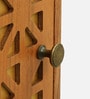 Vivant Acacia Wood Bedside Table (LHS Door) In Natural Finish