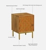 Vivant Acacia Wood Bedside Table (LHS Door) In Natural Finish