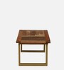 Vivant Acacia Wood Coffee Table In Scratch Resistant Natural Finish