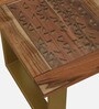 Vivant Acacia Wood Coffee Table In Scratch Resistant Natural Finish