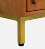 Vivant Acacia Wood Dressing Unit In Natural Finish