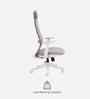 Vivant Erognomic Office Chair Chair In Grey Finish