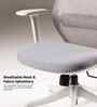 Vivant Erognomic Office Chair Chair In Grey Finish
