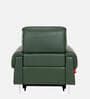 Vivian Leather 1 Seater Motorized Recliners With Usb Port In Green Color