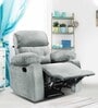 Avion Fabric Manual 1 Seater Recliner In Grey Colour