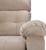 Avion Fabric Manual 3 Seater Recliner In Beige Colour