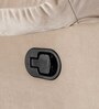 Avion Fabric Manual 2 Seater Recliner In Beige Colour