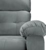 Avion Fabric Manual 2 Seater Recliner In Grey Colour