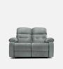 Avion Fabric Manual 2 Seater Recliner In Grey Colour