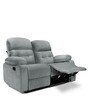 Avion Fabric Manual 2 Seater Recliner In Grey Colour