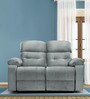 Avion Fabric Manual 2 Seater Recliner In Grey Colour