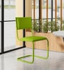 Vivid Leatherette Cantilever Ergonomic Chair in Green Colour