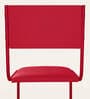 Vivid Leatherette Cantilever Ergonomic Chair in Red Colour