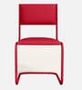 Vivid Leatherette Cantilever Ergonomic Chair in Red Colour