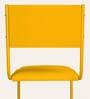 Vivid Leatherette Cantilever Ergonomic Chair in Yellow Colour