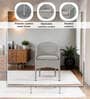 Vivid Wicker Patio Chair in Silver Colour