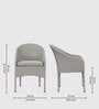 Vivid Wicker Patio Chair in Silver Colour
