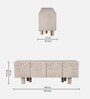 Vivienne Solid Wood Tv Unit In Light Birch Colour