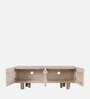 Vivienne Solid Wood Tv Unit In Light Birch Colour