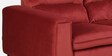 Volkach Velvet 2 Seater Sofa In Maroon Colour