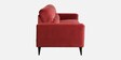 Volkach Velvet 2 Seater Sofa In Maroon Colour