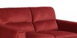 Volkach Velvet 2 Seater Sofa In Maroon Colour