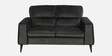 Volkach Velvet 2 Seater Sofa In Steel Grey Colour