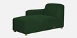 Volvo 2+LHS Sectional Sofa in Royal Green Colour