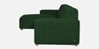 Volvo 2+LHS Sectional Sofa in Royal Green Colour