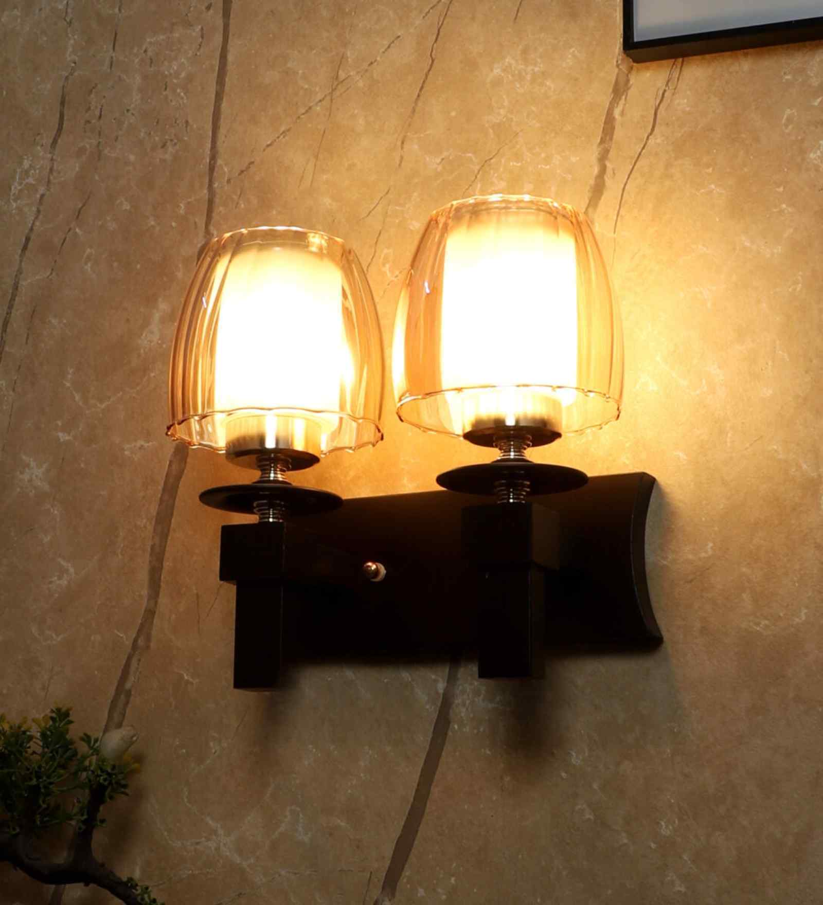 Vogue Brown & Mild Steel Wall Light