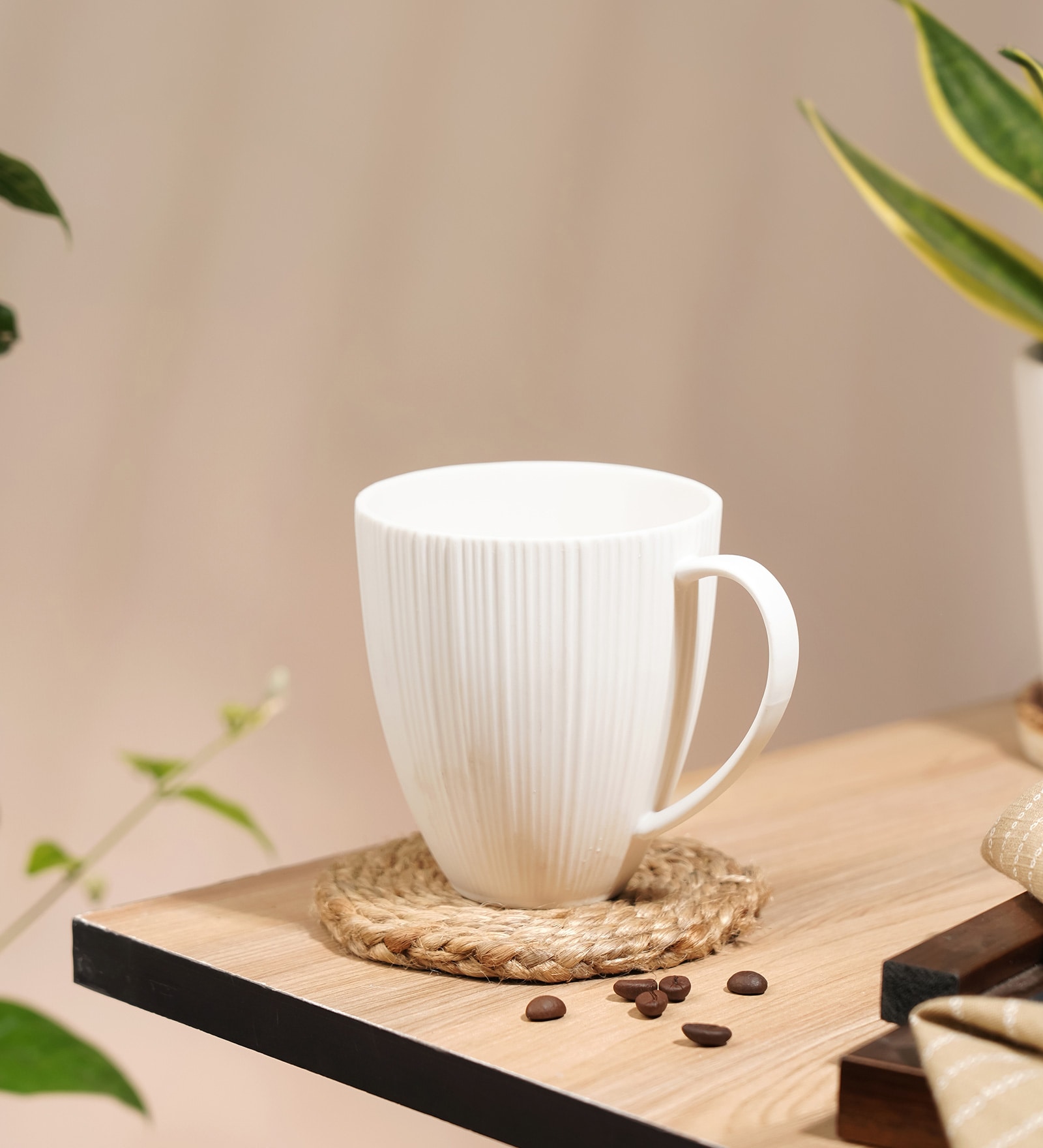 Vogue Mug 400ml Diamond set of 2 Cloud