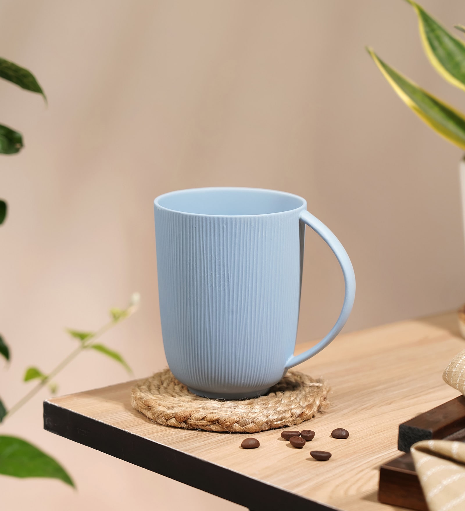 Vogue Mug 450ml Conical set of 2 Sky