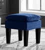 Vodoo Fabric Stool In Royal Blue Colour