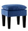 Vodoo Fabric Stool In Royal Blue Colour