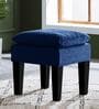 Vodoo Fabric Stool In Royal Blue Colour