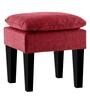 Vodoo Stool In Blood Maroon Colour